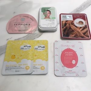 K-Beauty Sheet Masks (set of 6)